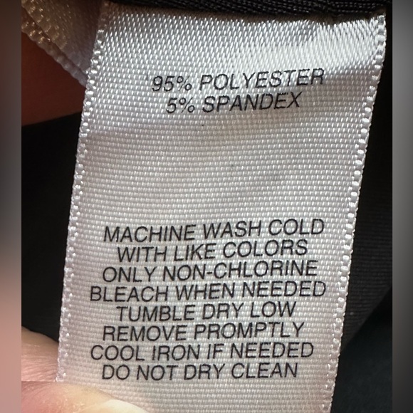 WHBM Strapless Black Dress with Embellished Beads On Waist Sz 4. Thick Material. - Picture 12 of 14